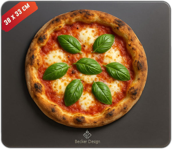 6 mm Pizza- Brot- Backstahl rechteckig 38cm x 33cm
