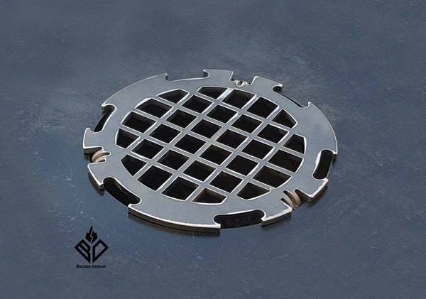 [Branding Grillrost Feuerplatte] [Becker Design] [bdbbq.de]