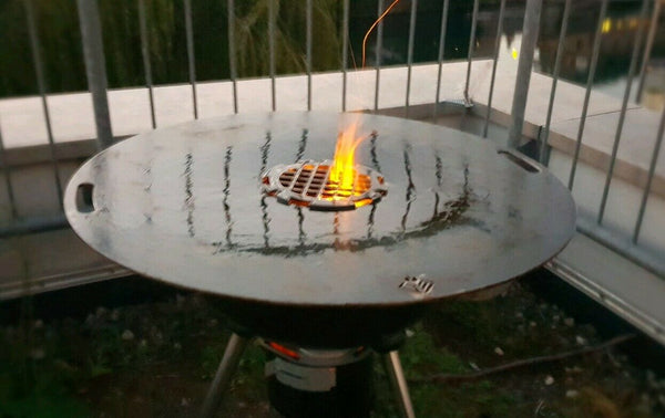 [Branding Grillrost Feuerplatte] [Becker Design] [bdbbq.de]