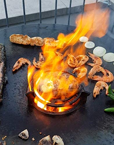 [Wokhalter Pfannenhalter Grillrost Dutch Oven Feuerplatte] [Becker Design] [bdbbq.de]